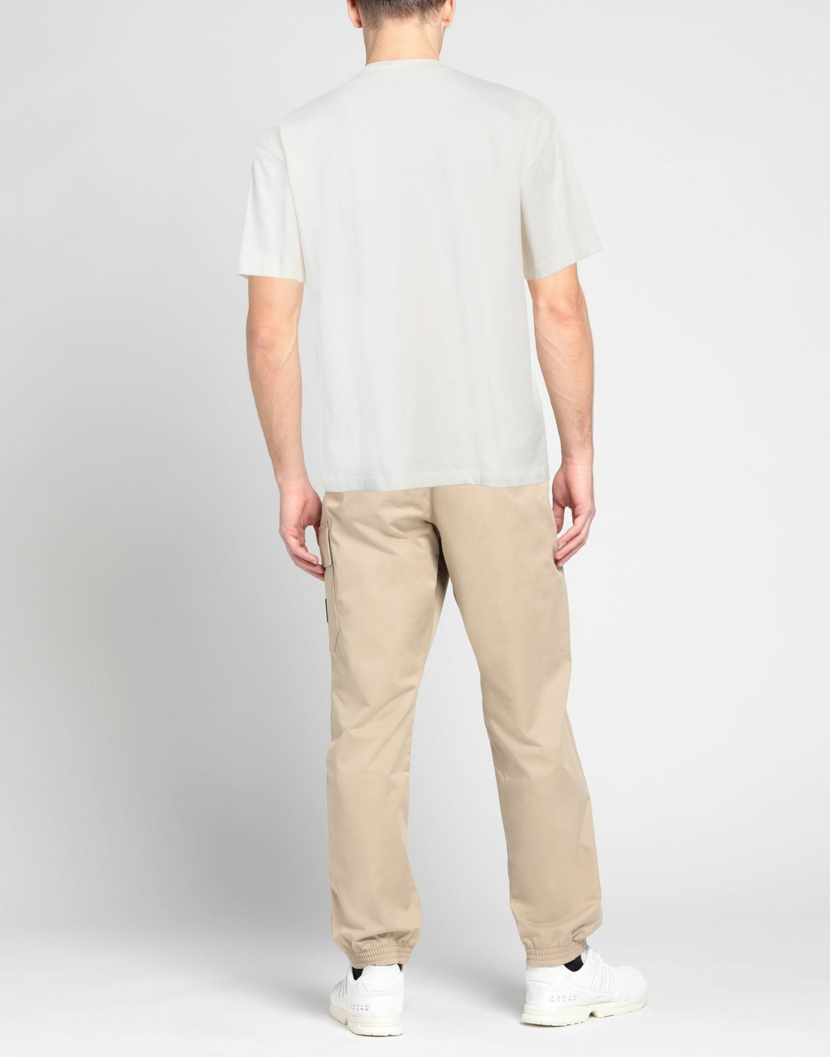 Guess Mens T-shirt Ivory