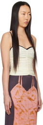 Miaou White Renzo Tube Top