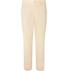 Auralee - Cream Tapered Wool-Twill Suit Trousers - Neutrals