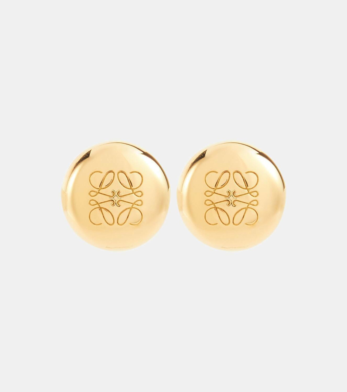 Loewe Anagram Pebble sterling silver earrings Loewe