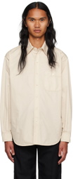 Maiden Name Beige Ian Shirt
