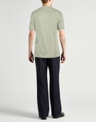 Eleventy Mens T-shirt in Sage green