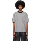 Alexander Wang Black and White Wool Houndstooth T-Shirt
