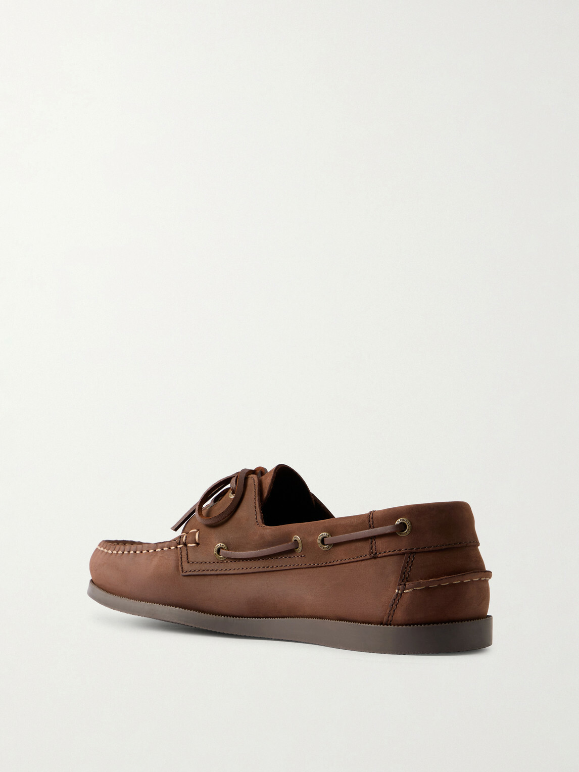 R.M.Williams - Islet Suede Boat Shoes - Brown