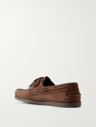 R.M.Williams - Islet Suede Boat Shoes - Brown