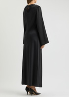 Rohe Satin Maxi Dress Black