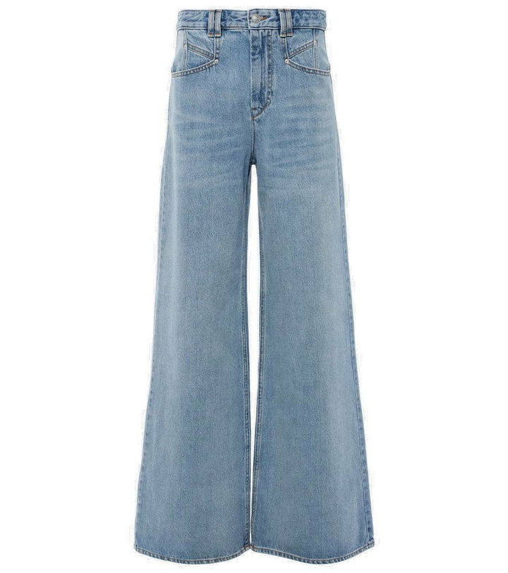 Photo: Isabel Marant Lemony wide-leg jeans