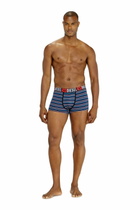 Diesel 3-pack of stretch cotton trunks with stripes - Trunks Mens in Multicolor