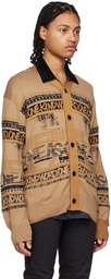 sacai Beige Eric Haze Edition Cardigan