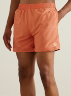 Folk - Speedo Straight-Leg Mid-Length Logo-Print Swim Shorts - Orange