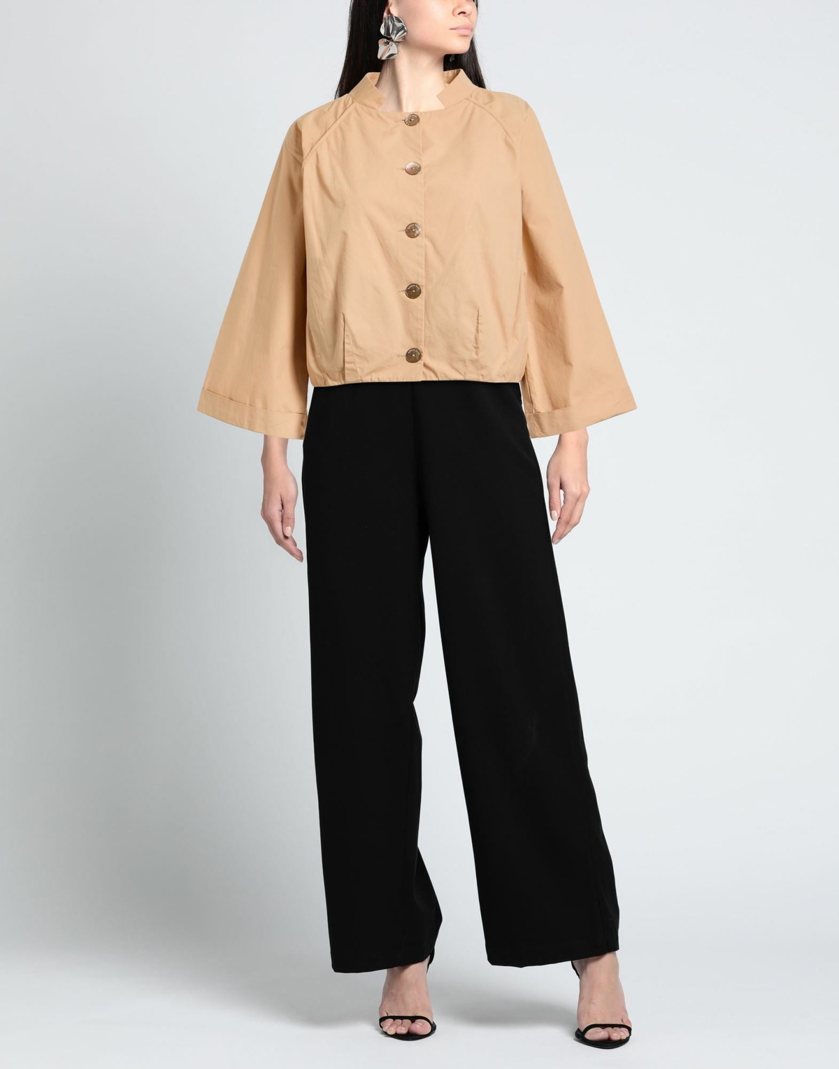 Alessia Santi Womens Jacket in Sand
