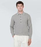 Loro Piana Leth cashmere polo sweater