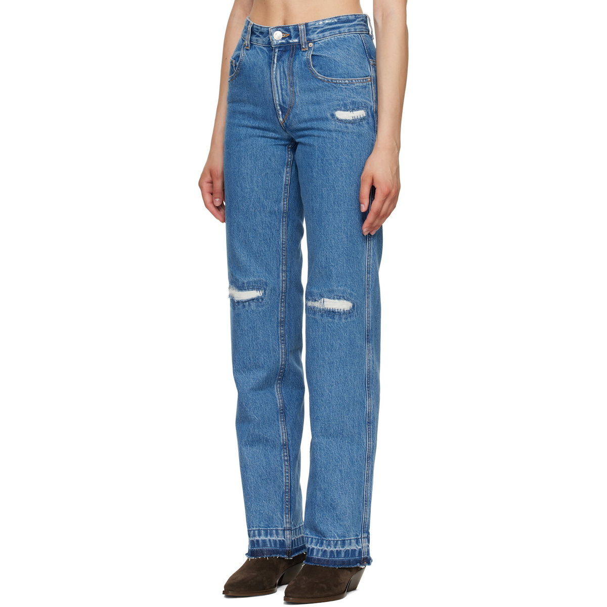 Isabel Marant Etoile Blue Zeah Jeans
