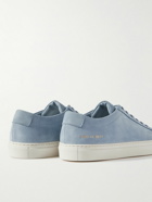 Common Projects - Achilles Nubuck Sneakers - Blue