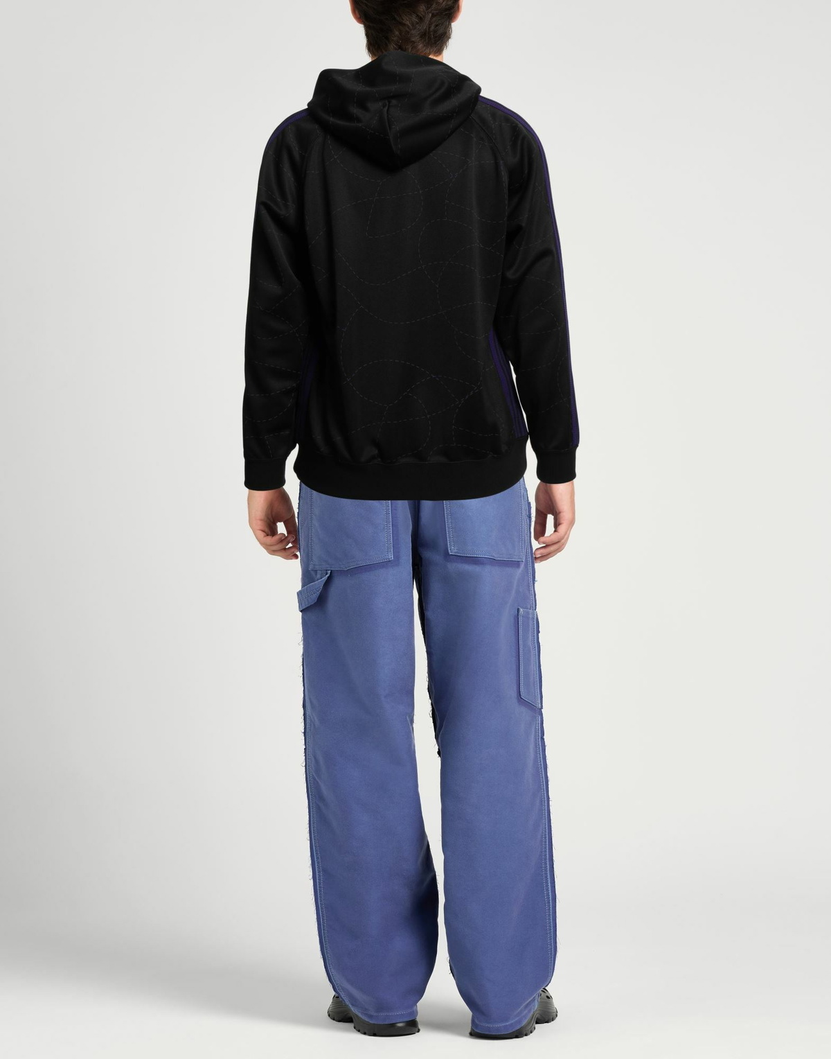 Needles Mens Sweatshirt in Black