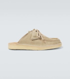 Clarks Originals Desert Nomad suede mules