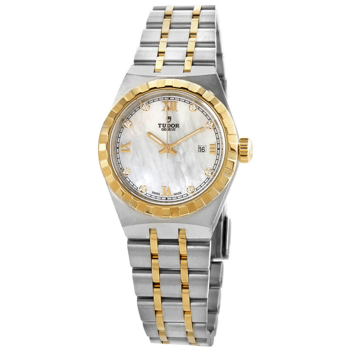 Photo: Tudor Royal Automatic Mother of Pearl Diamond 28 mm Ladies Watch M28303-0007