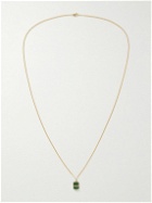 Miansai - Otis Gold Vermeil and Jasper Pendant Necklace