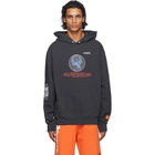 Heron Preston Blue Worldwide Classic Hoodie