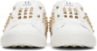 Valentino Garavani White Untitled Open Sneakers