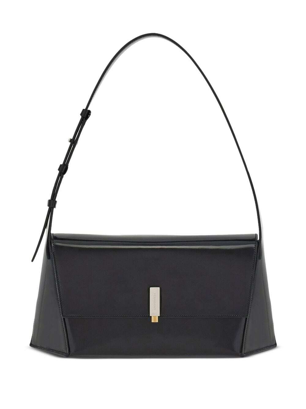 FERRAGAMO - Prisma Leather Shoulder Bag Salvatore Ferragamo