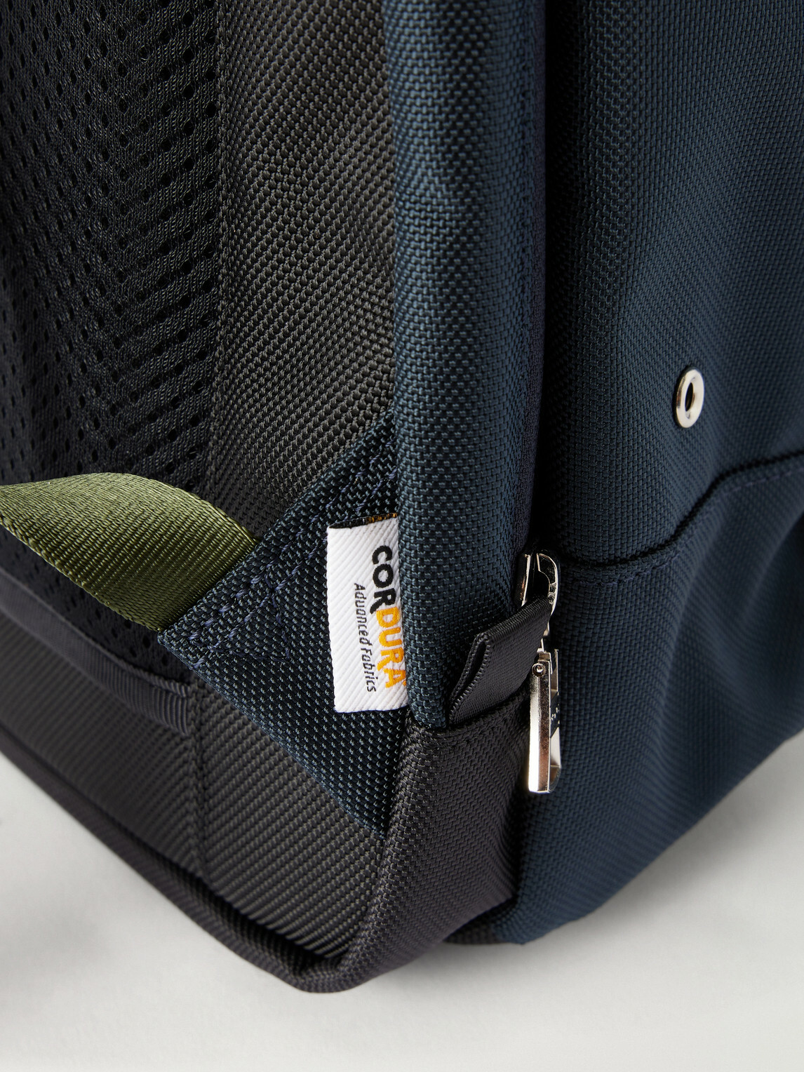 Master-Piece - Grave Suede-Trimmed Canvas Backpack