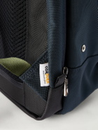 Master-Piece - Grave Suede-Trimmed Canvas Backpack