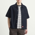 Dickies Men's Denim Shirt in Blue Rinsed