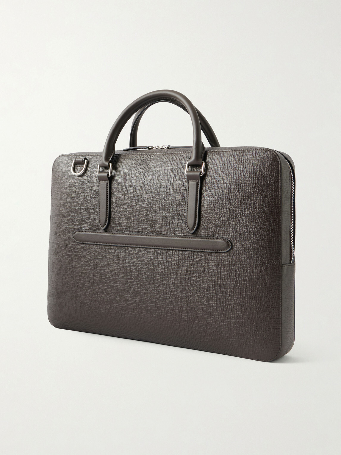 Smythson - Full-Grain Leather Briefcase