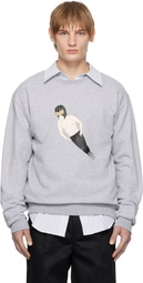 WACKO MARIA Gray Crewneck Sweatshirt