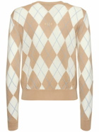 MSGM - Argyle Wool Sweater