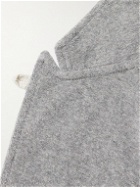 Oliver Spencer Loungewear - Unstructured Cotton-Blend Terry Blazer - Gray