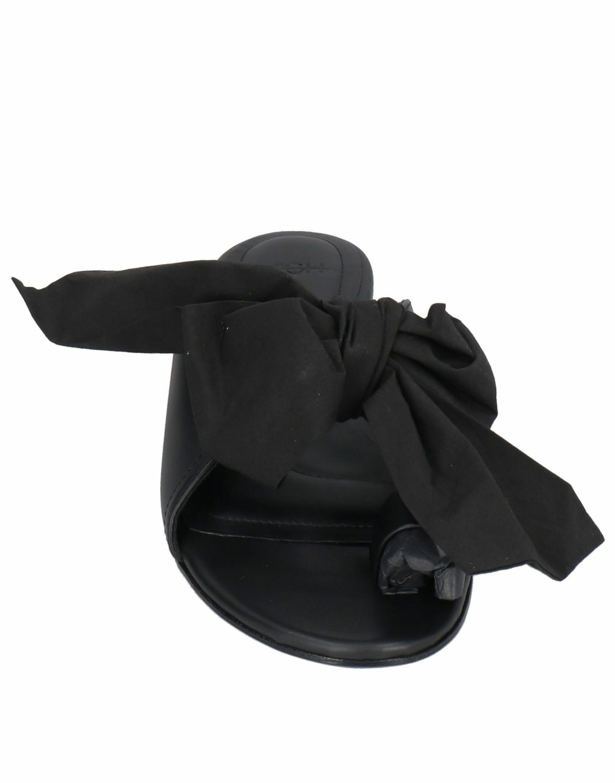 High Womens Thong sandal in Black