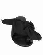 High Womens Thong sandal in Black