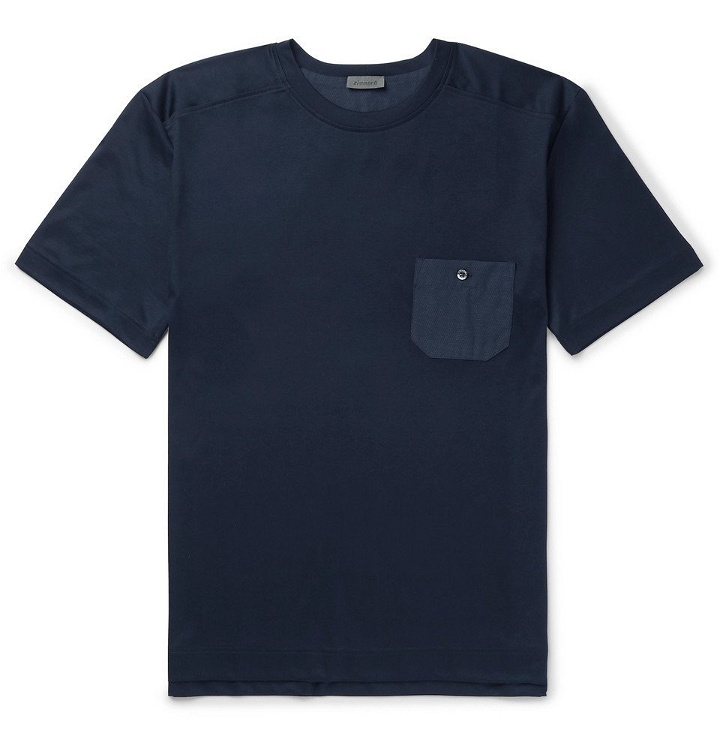 Photo: Zimmerli - Cotton and Modal-Blend Jersey T-Shirt - Men - Navy