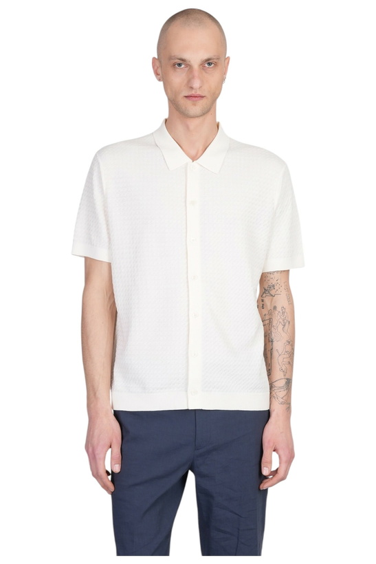 Photo: Theory Shirt In Beige Cotton