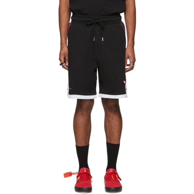 Photo: Marcelo Burlon County of Milan Black NBA Edition Chicago Bulls Shorts