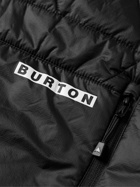 BURTON - Logo-Print Quilted Padded Recycled Nylon-Ripstop Ski Jacket - Black