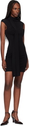 Jean Paul Gaultier Black 'The Short Conical' Minidress