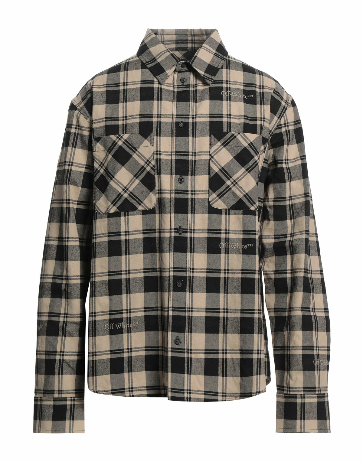 Off-white Mens Shirt in Beige