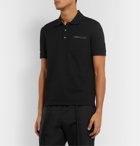 Givenchy - Logo-Detailed Cotton-Piqué Polo Shirt - Black