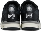 BAPE Black & Gray Clutch Sta #1 Sneakers