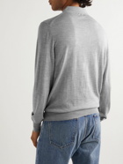 TOM FORD - Cashmere and Silk-Blend Polo Shirt - Gray