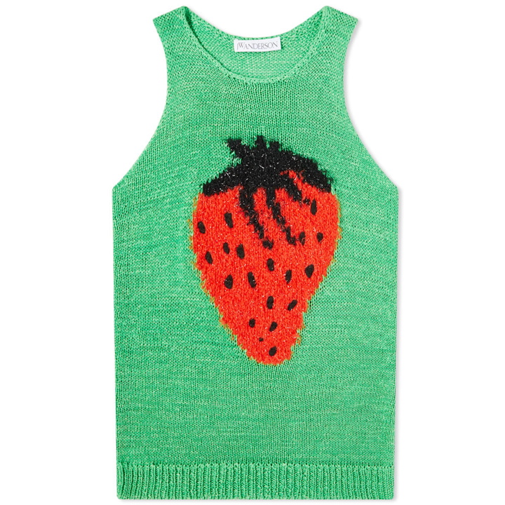 Photo: JW Anderson Strawberry Knitted Tank Top