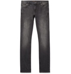 Nudie Jeans - Skinny Lin Organic Stretch-Denim Jeans - Black