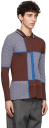 Ahluwalia Brown Wool Cardigan