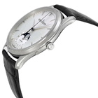 Jaeger LeCoultre Master Silver Dial Leather Mens Watch Q1368420
