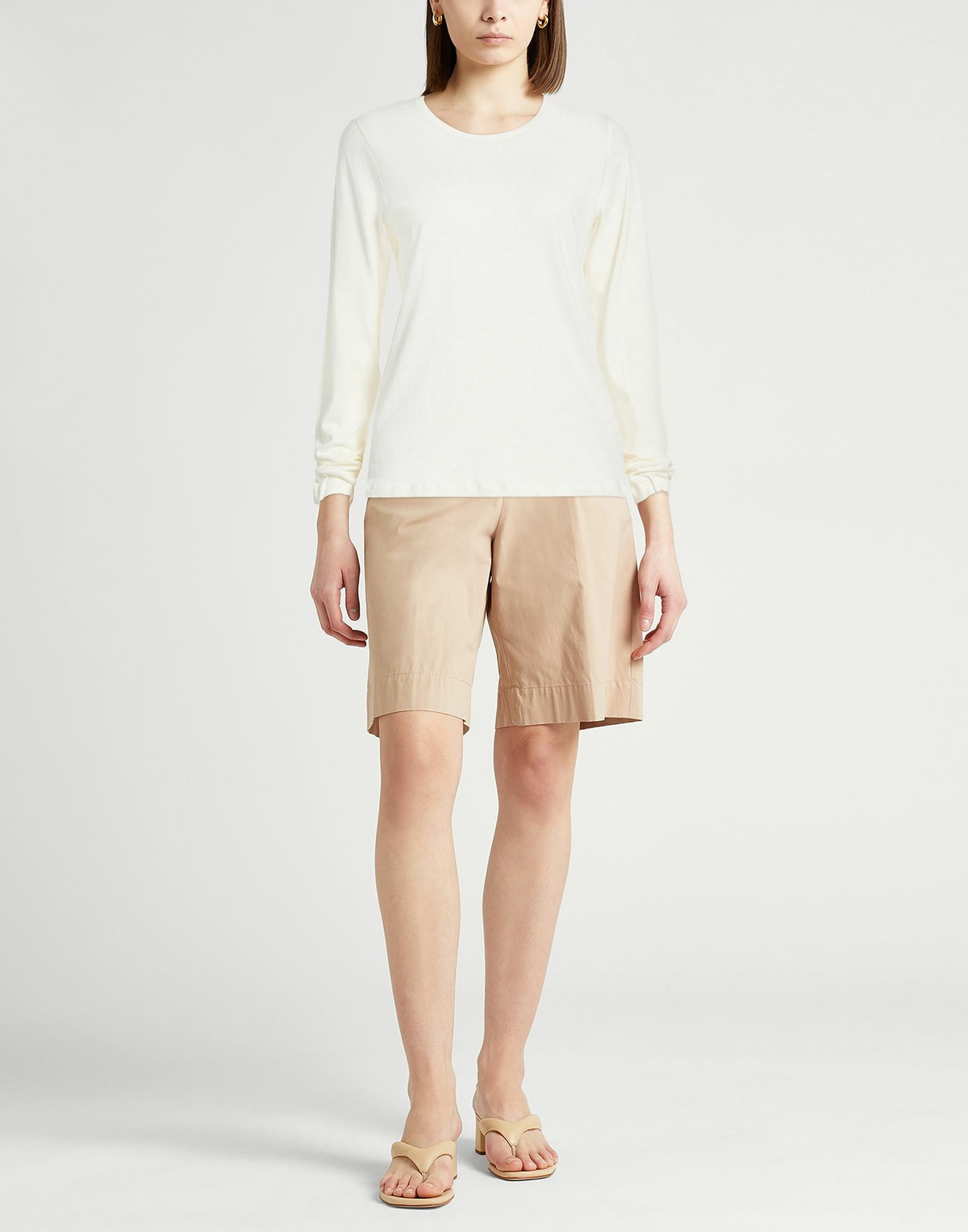 Majestic Filatures Womens T-shirt Cream