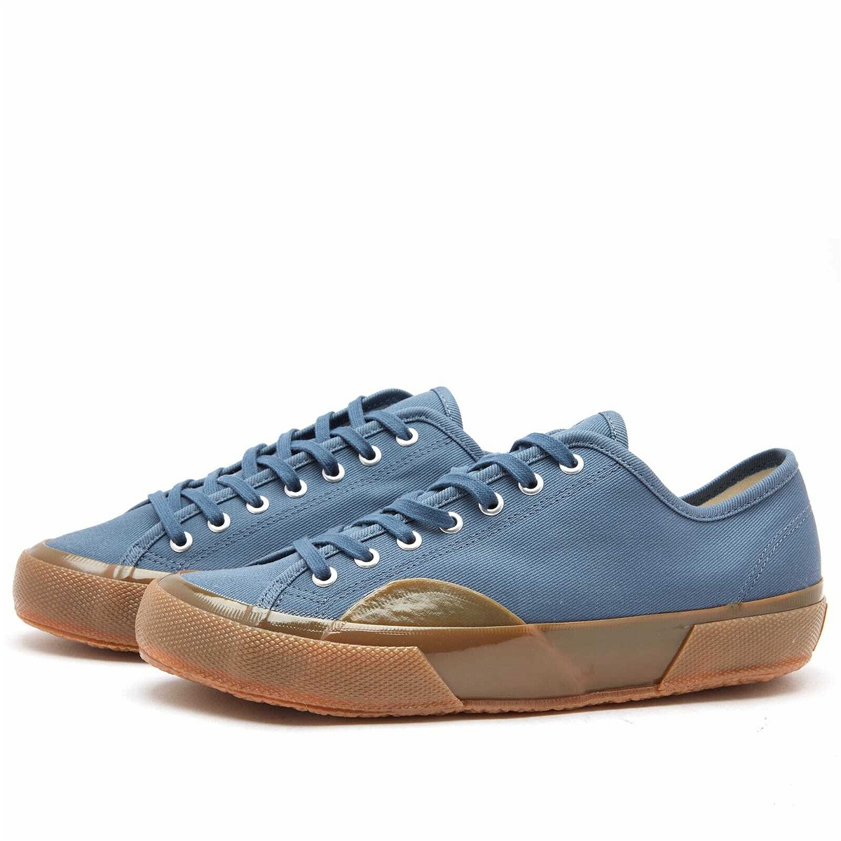 Photo: Artifact by Superga Men's 2431 SKTR Chino Sneakers in Blue Celestial