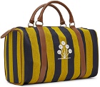 Bode Navy & Yellow Carryall Tote